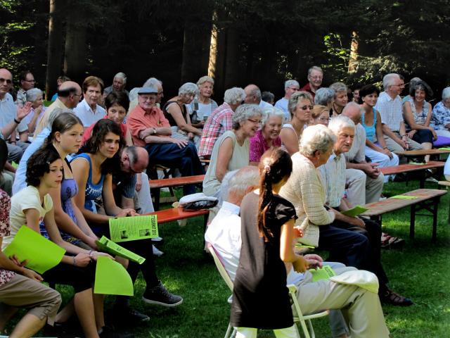 Familien-Waldgottesdienst, Evangelische Kirchgemeinde Wängi